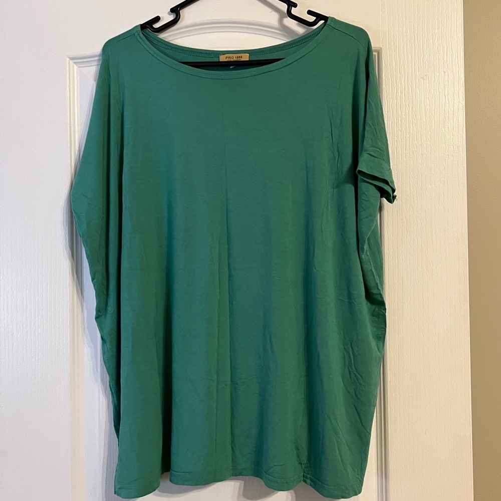 Teal size small Piko tunic top